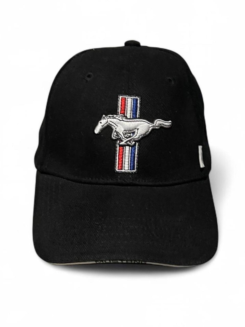 Ford Mustang GT Hat Licensed Embroidered Tri Stripe Adjustable Cap NWT